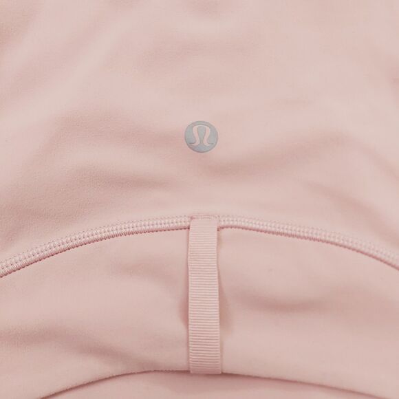 Lululemon Define Cropped Jacket Nulu Women 4 Pink Fitted Thumbholes Athletic - Picture 8 of 12